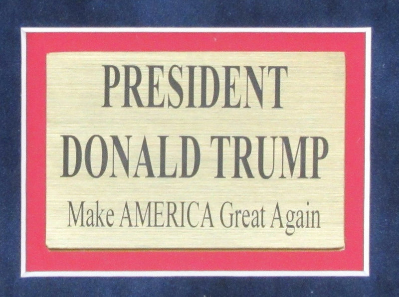 Donald Trump Former President Photo Collage Framed 186176