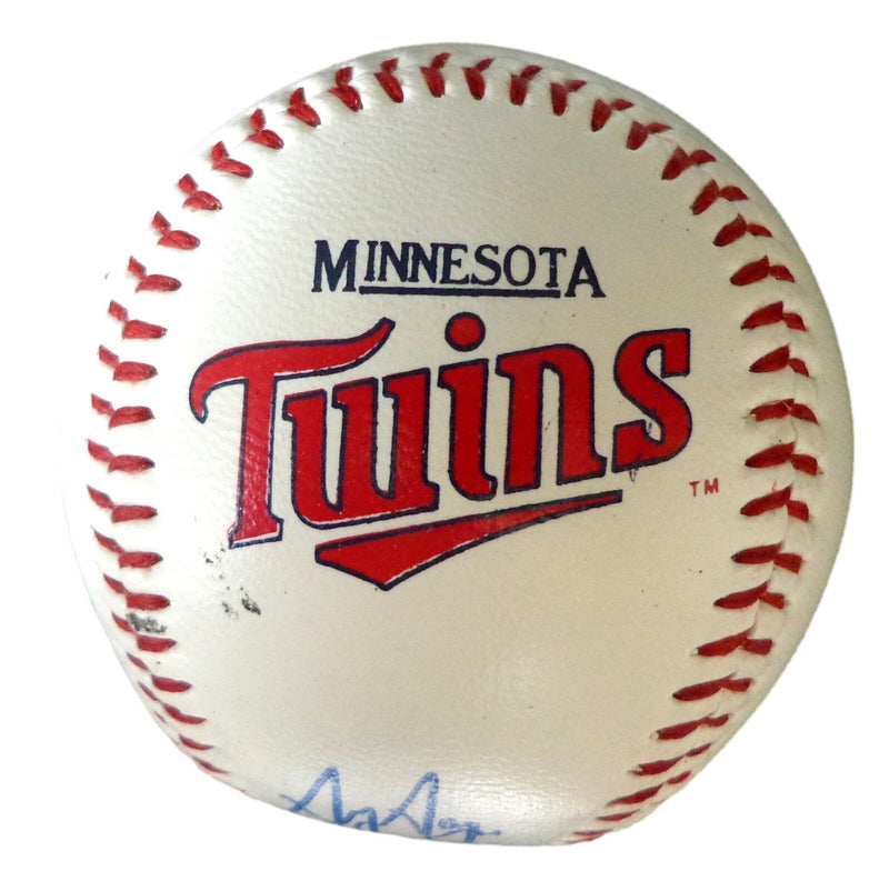 Greg Gagne Autographed Twins Logo Baseball Minnesota Twins 179883
