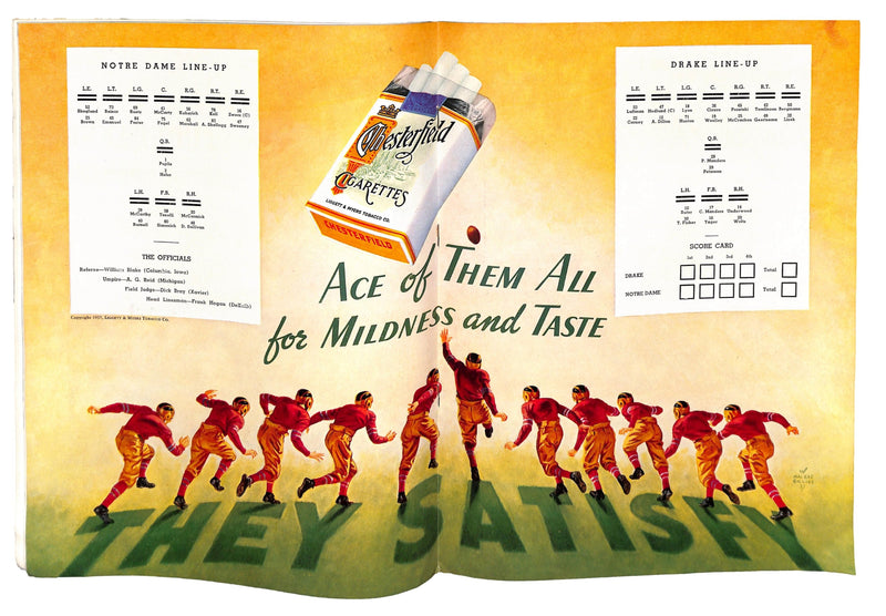 10/2/1937 Drake vs. Notre Dame College Program 185905