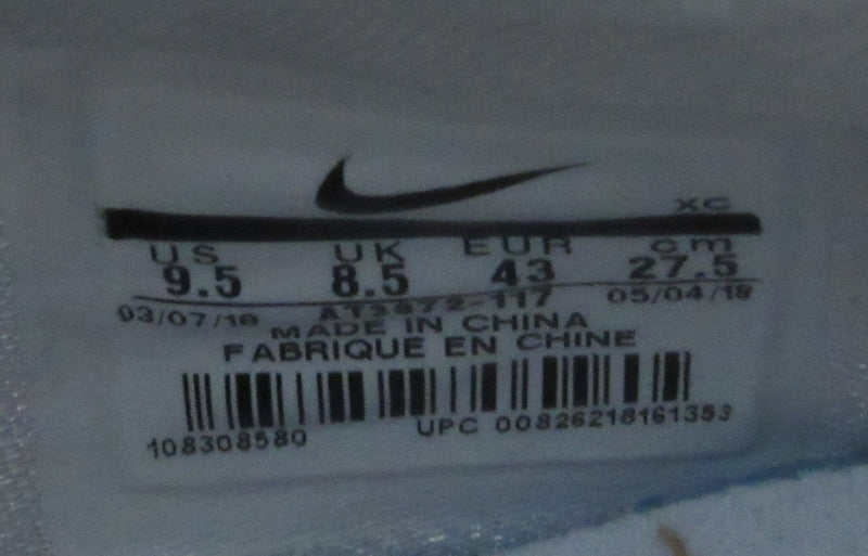 Men's Nike Lebron XII White Green Basketball Shoes AT3872-117 147342
