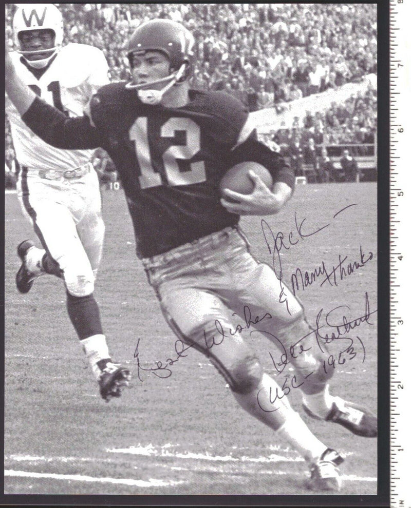 Pete Bethard USC Trojans Signed/Autographed 6x8 Magazine B/W Photo 151767
