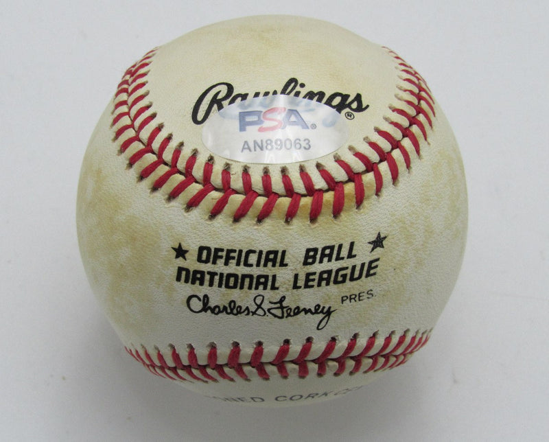 Leo Durocher HOF Signed/Auto ONL Baseball Brooklyn Dodgers PSA/DNA 191671