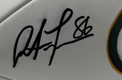 Antonio Freeman autograph close up Packers football
