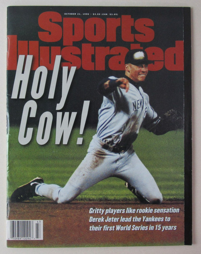 Oct. 21, 1996 Sports Illustrated Magazine Newstand NO LABEL Derek Jeter 189957