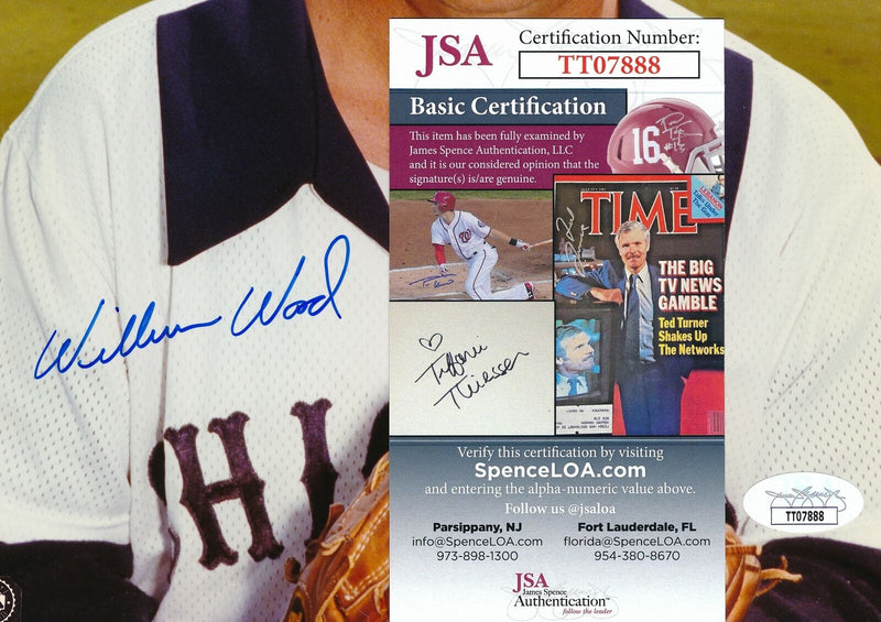 Wilbur Wood Chicago White Sox Signed/Autographed 8x10 Photo JSA 165042