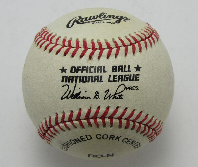 Tom Runnells Autographed Rawlings ONL Baseball Montreal Expos