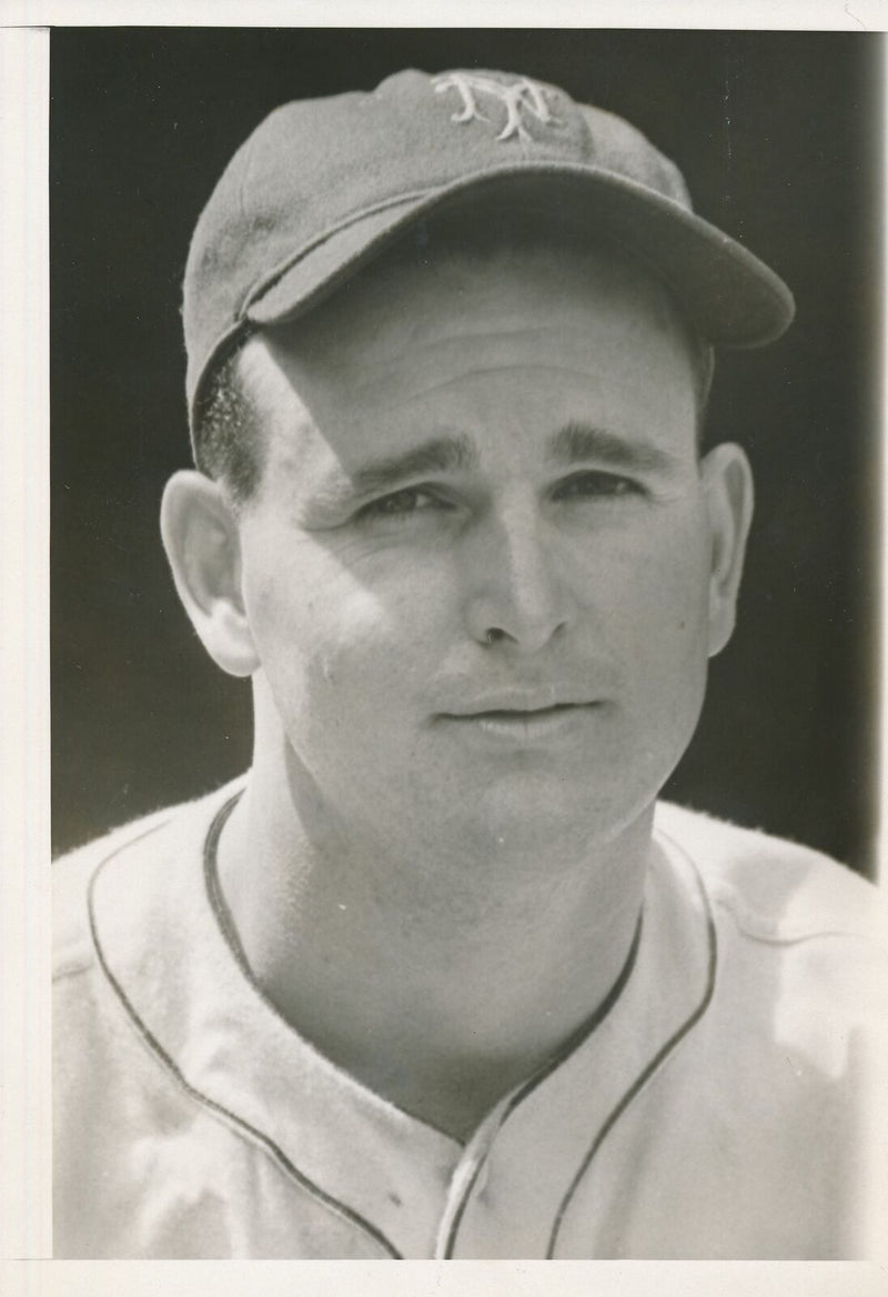 Tom Baker 5x7 B/W 1937 Press Wire Photo New York Giants