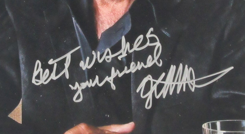 Jonathan Goldsmith Signed/Inscr 8x10 Photo Dos Equis Beer Framed Beckett 187205
