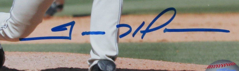 Trevor Hoffman HOF Autographed 8x10 Photo San Diego Padres Framed JSA 180976