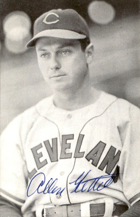 Al Gettle Indians d. 2005 Signed/Autographed 3x5  Photo 178255