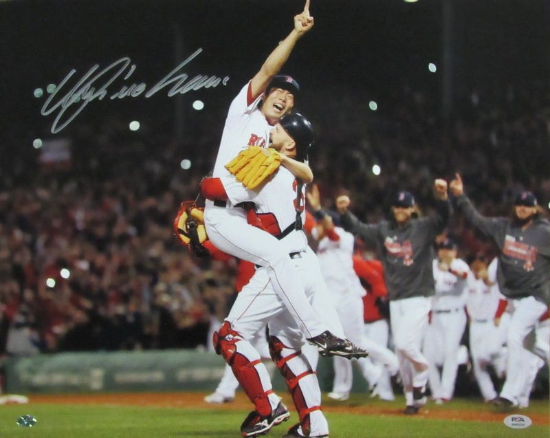 Koji Uehara Signed/Autographed 16x20 Photo Boston Red Sox PSA/DNA 192344