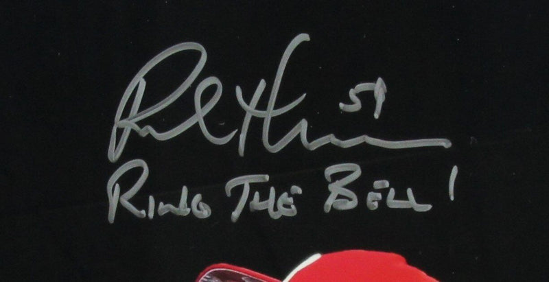 Rob Thomson Autographed/Inscribed 11x14 Photo Phillies Framed Beckett 176543