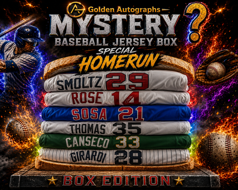 Autographed Baseball Jersey Mystery Box