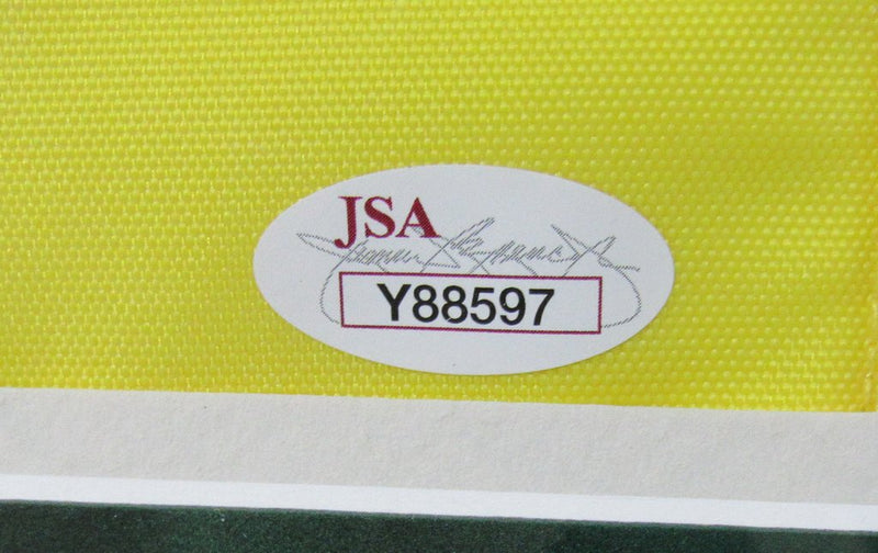 Sergio Garcia Signed/Autographed 2017 Masters Framed Pin Flag JSA 139687