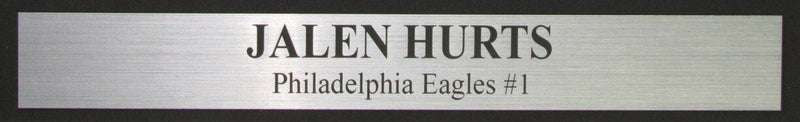 Jalen Hurts Autographed 16x20 Photo Philadelphia Eagles Framed JSA
