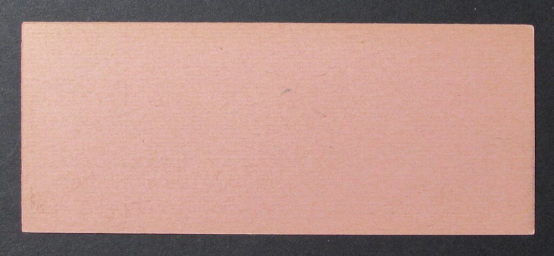 1942 West Virginia Mountaineers vs. Fordham  Proof Ticket 10/17/42 Polo Grounds