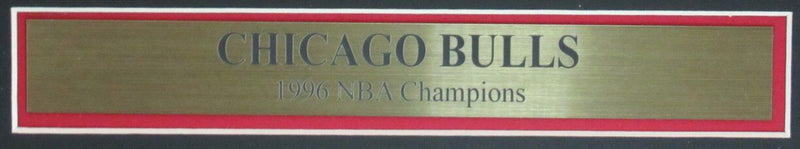 1996 Chicago Tribune Newspaper MICHAEL JORDAN  Bulls NBA Champs Framed 166171