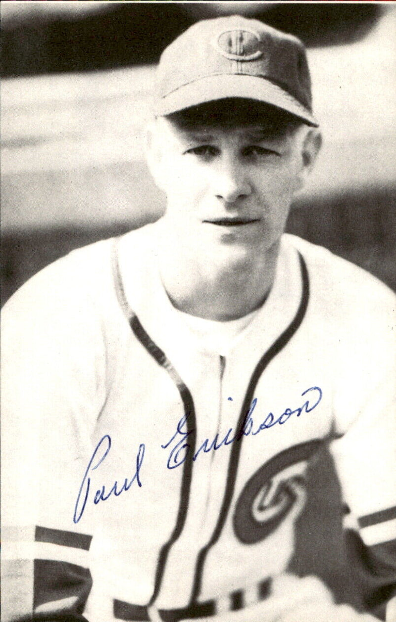 Paul Erickson Chicago Cubs d. 2002 Signed/Auto 3x5  Photo 178213