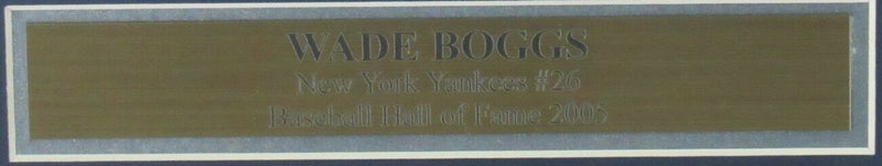 Wade Boggs HOF New York Yankees Signed/Auto 8x10 Photo Framed JSA 161342