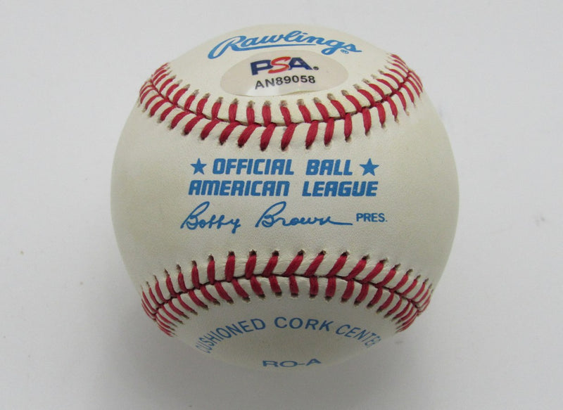 Early Wynn HOF Autographed/Signed OAL Baseball Cleveland Indians PSA/DNA 191639