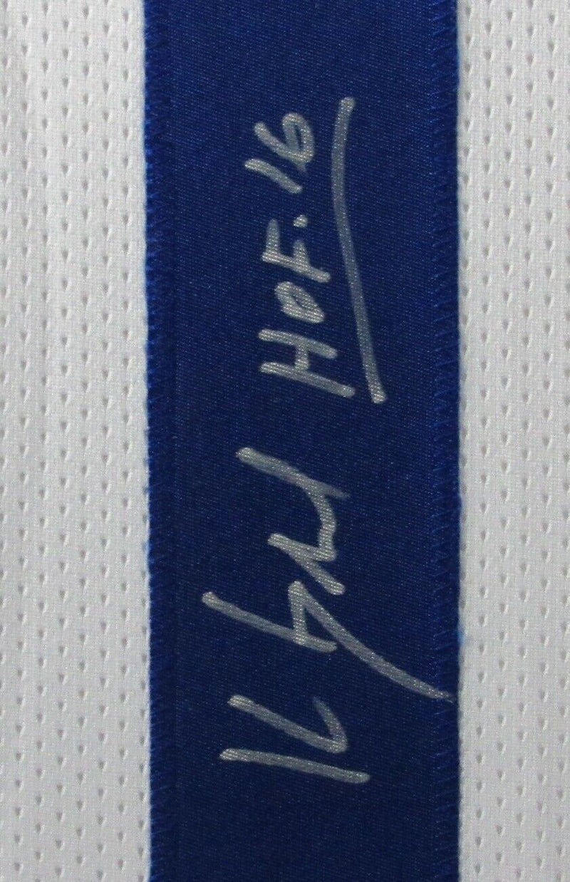Kevin Greene HOF Signed/Autographed Rams Football Jersey Framed JSA 157845