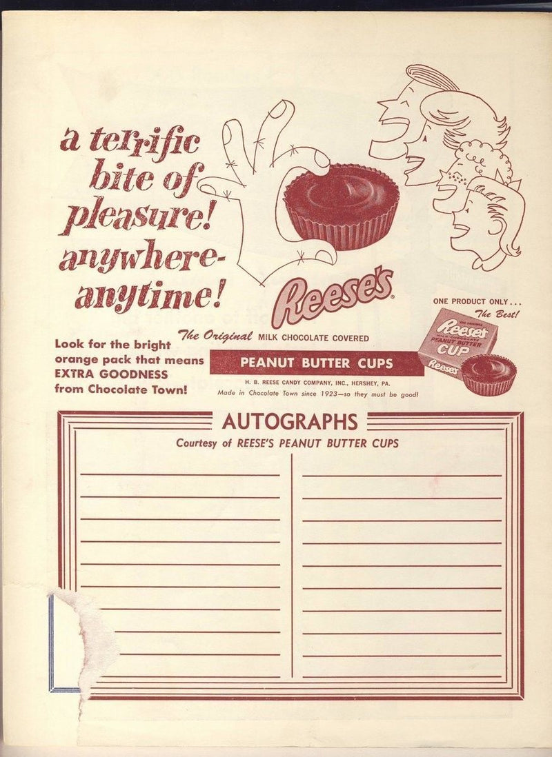 Hershey Bears 4/14 1965 Program vs. Buffalo AHL 128013