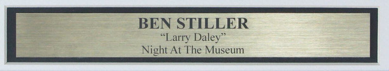 Ben Stiller "Larry Daley" Signed/Autographed 8x10 Photo Framed JSA 166676