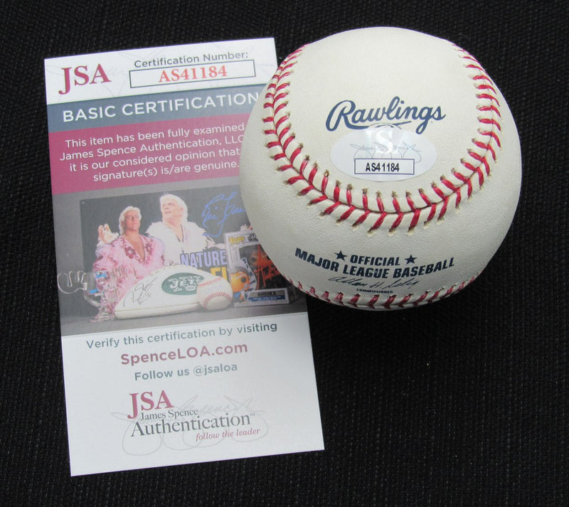 Gene Stick Micheal Signed/Auto Yankees 100th OML Baseball JSA  186736