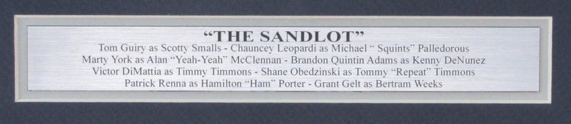 "The Sandlot" Multi-Signed/Auto by 8 Players 16x20 Photo Framed JSA 192187
