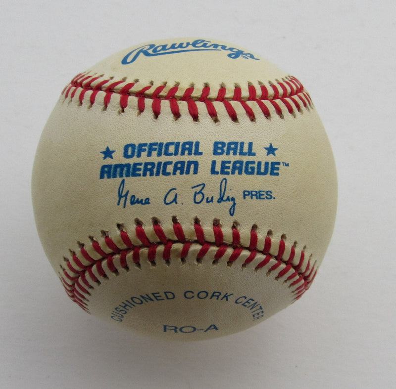 Danys Báez Autographed OAL Baseball Cleveland Indians 180623