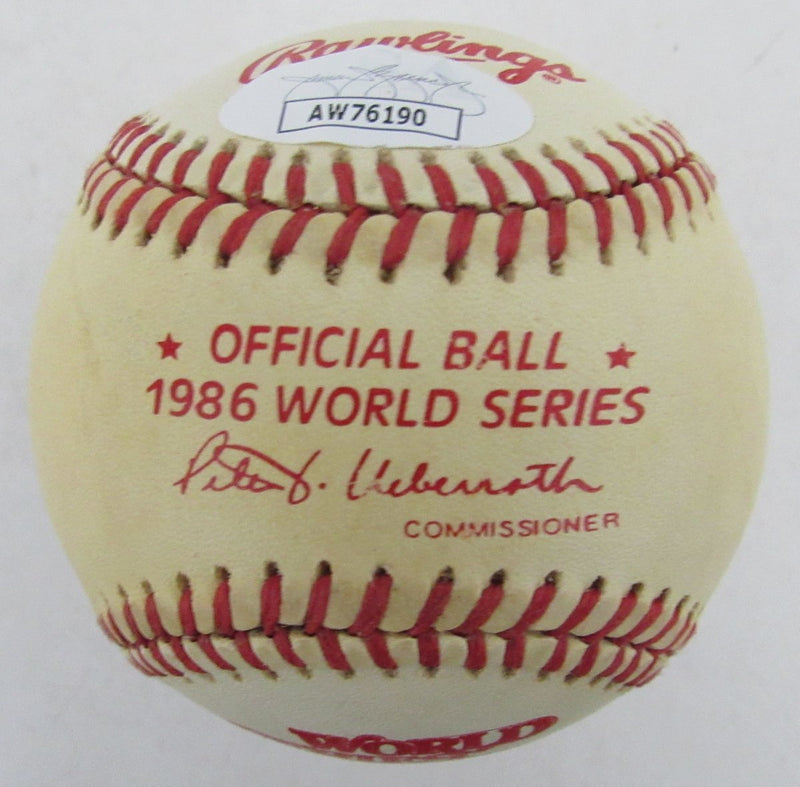 Wally Backman Signed/Autographed 1986 World Series Baseball Mets JSA 192463