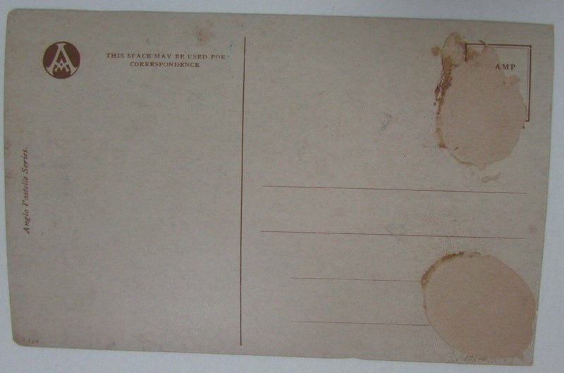 Anglo Pastelle Series Near The Line Football Postcard 148881