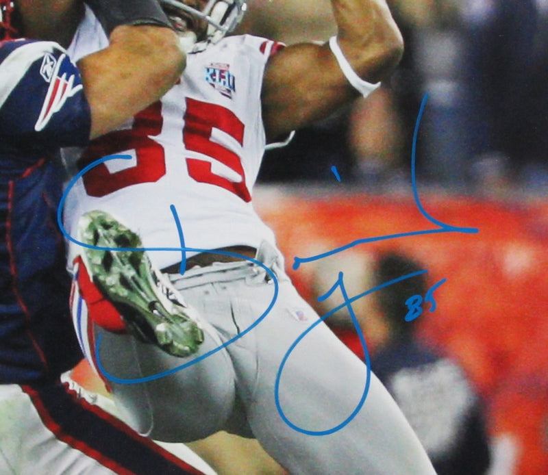 David Tyree Signed 16x20 Photo "The Catch" New York Giants  Framed JSA 191298
