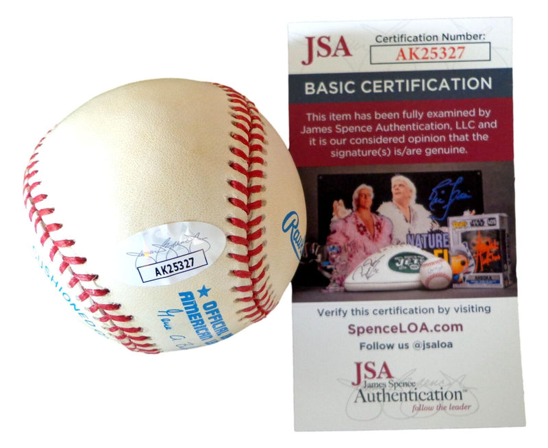 Herman Doc Horn Autographed OAL Baseball Negro League KC Monarchs JSA 179827
