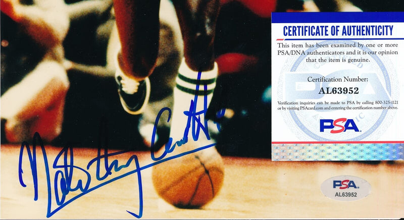Nate Archibald HOF Autographed 8x10 Photo Boston Celtics PSA/DNA 177896