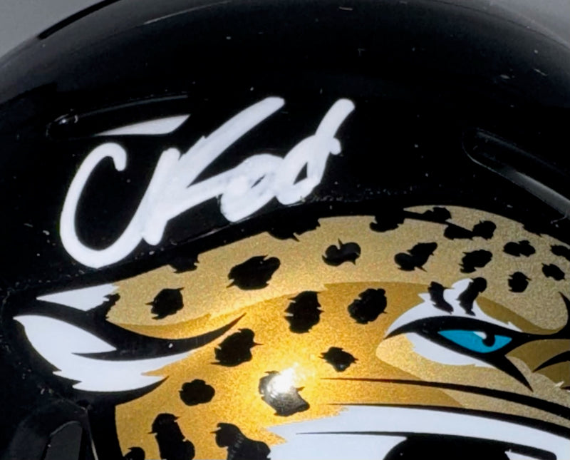 Chris Rodriguez autograph close-up