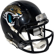 Chris Rodriguez signed Jaguars black Speed mini helmet alternate view