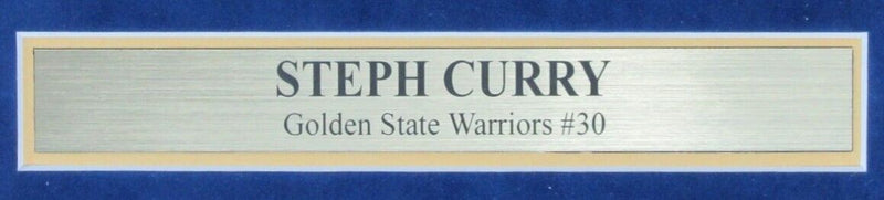Steph Curry Autographed 11x14 Photo Golden State Warriors Framed PSA/DNA