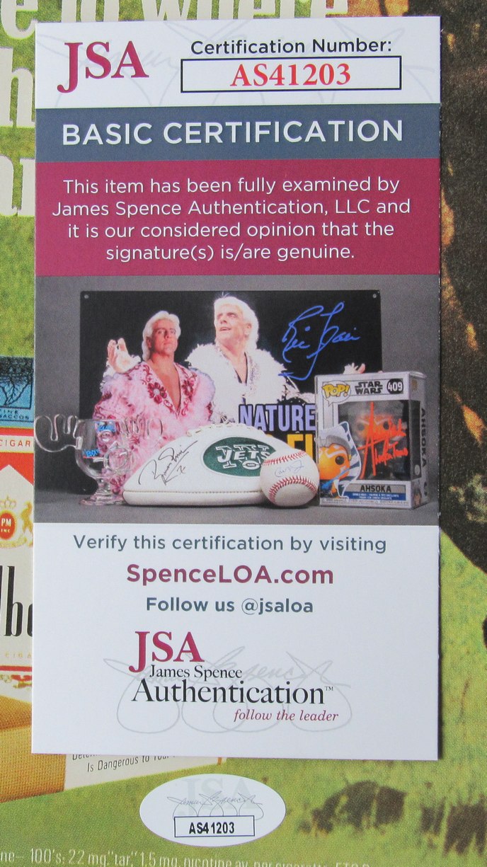 Vida Blue Signed/Inscribed October 1971 SPORT Magazine Oakland A's JSA 187281