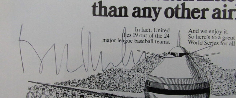 1975 World Series Program with (13) Autographs Conigliaro/Garagiola 177175