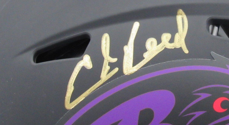 Ed Reed Autographed Full Size Eclipse Authentic Football Helmet Ravens Beckett