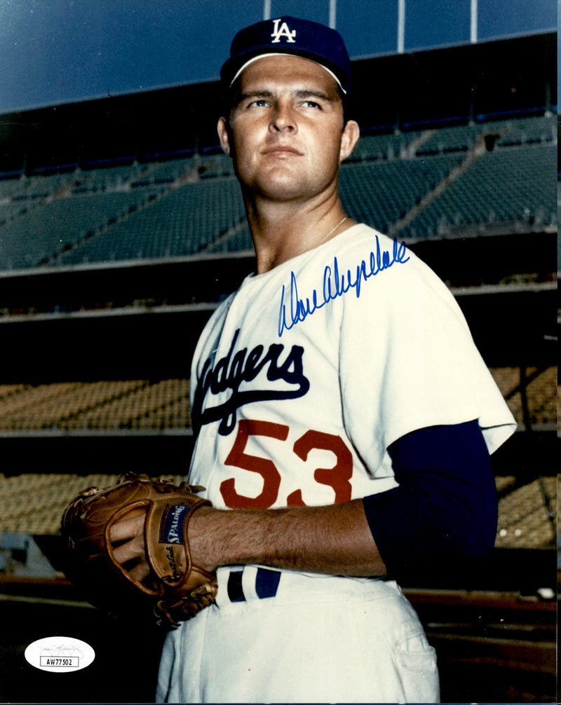 Don Drysdale HOF Signed/Autographed 8x10 Photo Los Angeles Dodgers JSA 191486