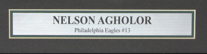 Nelson Agholor Eagles Autographed 11x14 Photo Framed