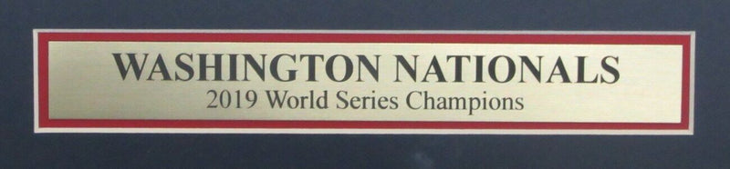 Washington Post Newspaper Nationals World Series Champions 2019 Framed 147571