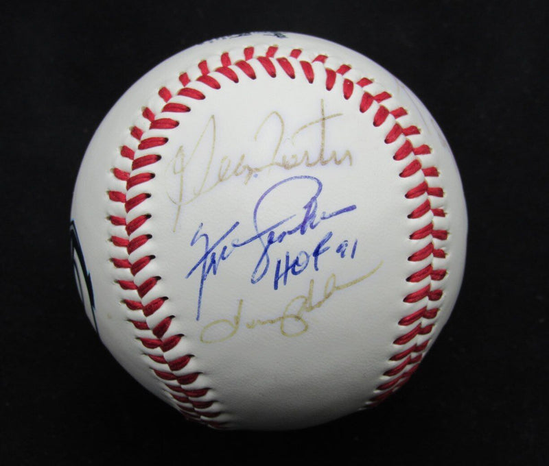 2010 Indians Fantasy Camp Multi-Autographed ML Baseball Cleveland Indians