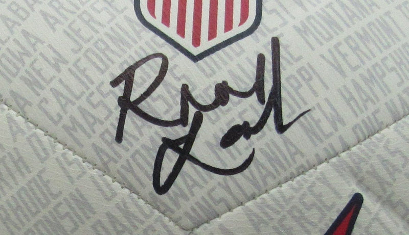 Rose LaVelle USA Women's Soccer Team Signed Nike White Soccer Ball JSA 145813