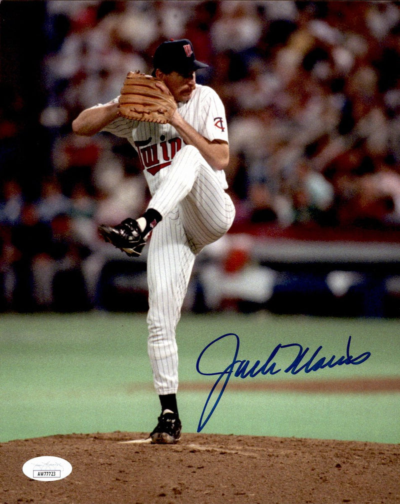 Jack Morris HOF Signed/Autographed 8x10 Photo Minnesota Twins JSA 191318