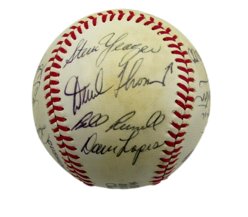 1979 Dodgers Team Signed by 16 ONL Baseball Sutton Lasorda HOF Garvey 190530
