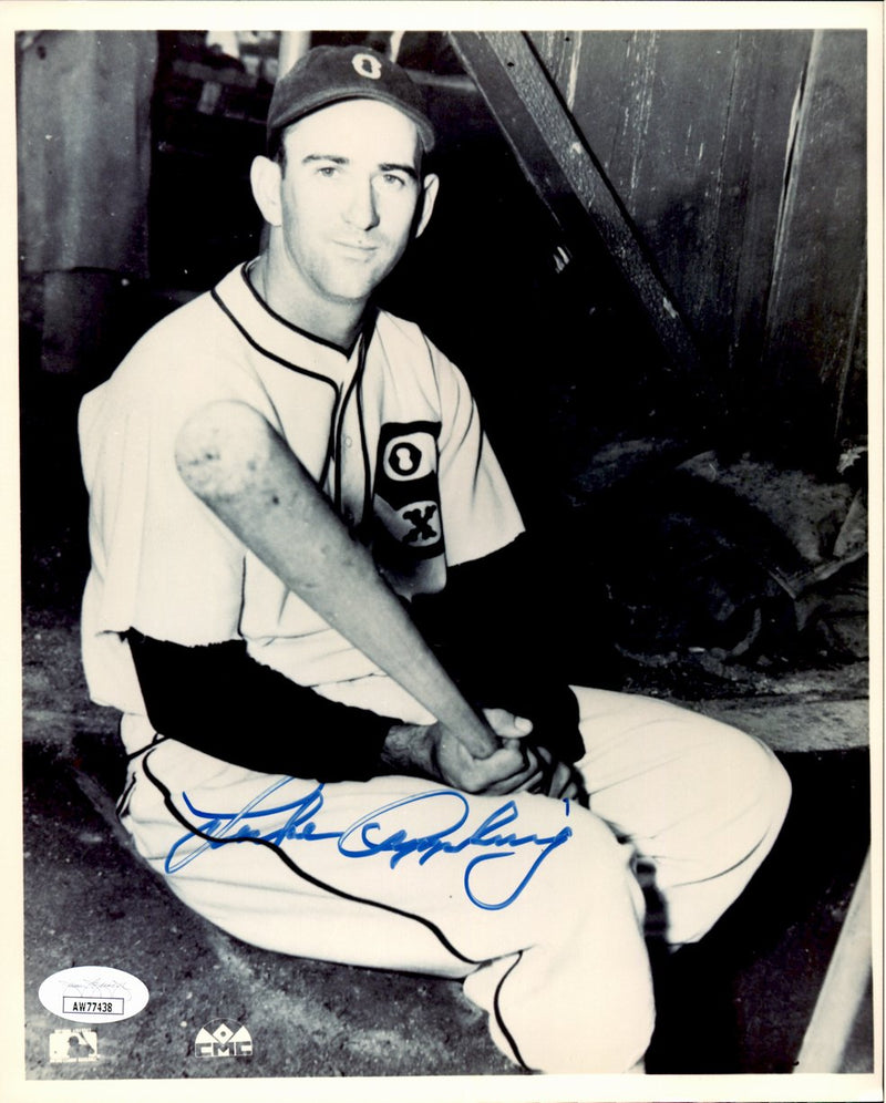Luke Appling HOF Signed/Autographed 8x10 Photo Chicago White Sox JSA 191543