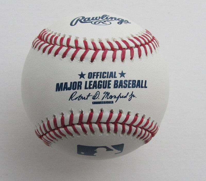 Tyler Olson Autographed OML Baseball Cleveland Indians 180552